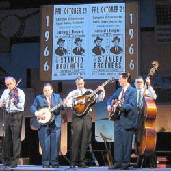 Man of Constant Sorrow: The Story of the Stanley Brothers (2005 - 07) - as George Shuffler — with Ed Snodderly, Gill Braswell as Ralph Stanley, Nick Piper as Carter Stanley and Brandon Storey.